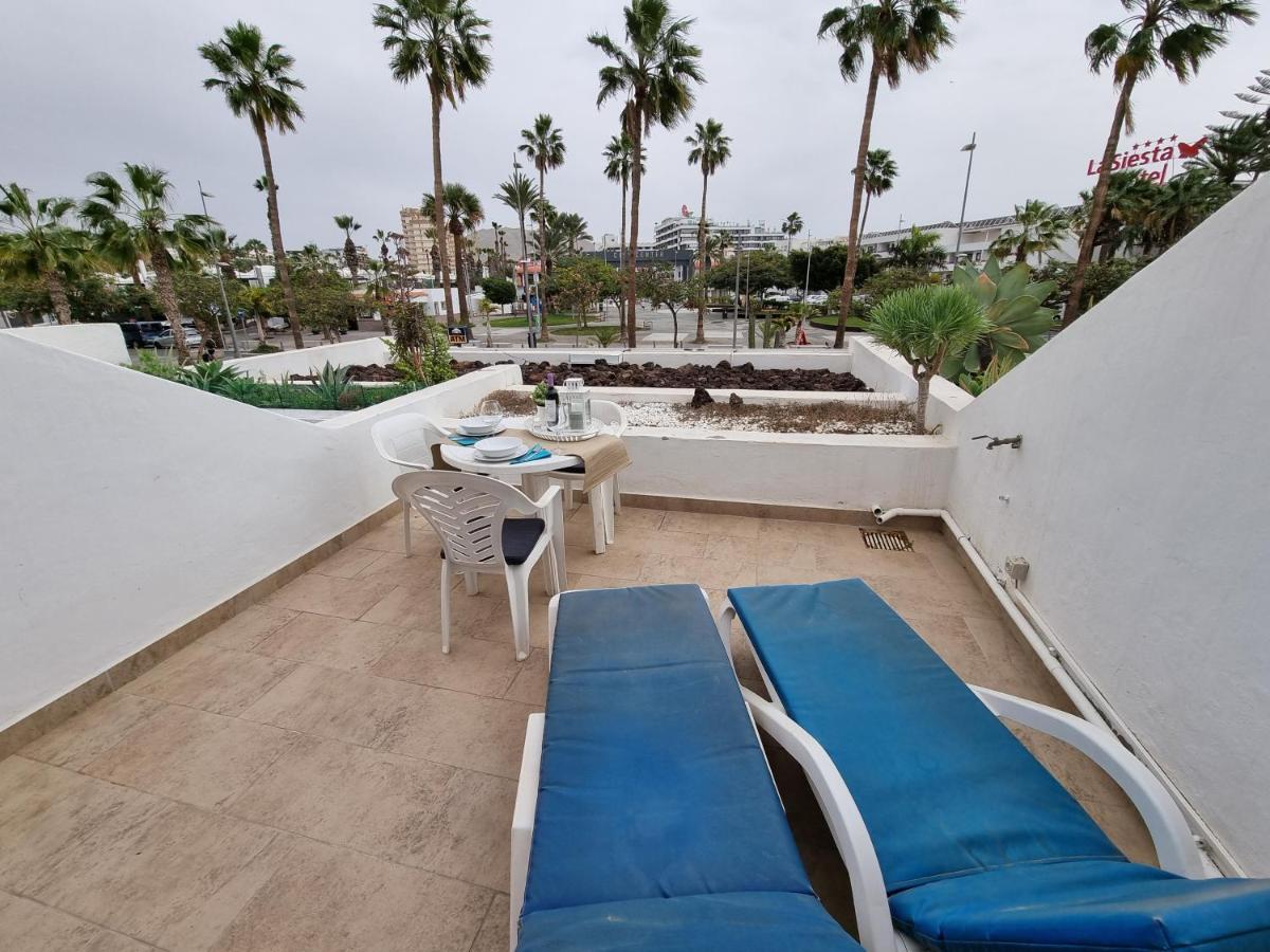 Duplex Apartment Vistamar, Sea-View, Heated Pool In Parque Santiago 2, Wifi Playa de las Americas  Exterior foto