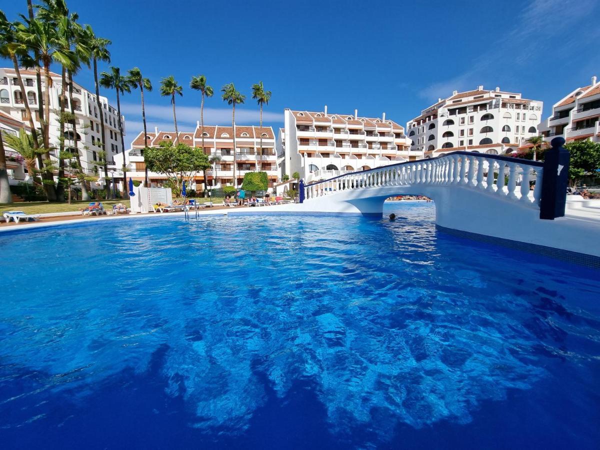 Duplex Apartment Vistamar, Sea-View, Heated Pool In Parque Santiago 2, Wifi Playa de las Americas  Exterior foto
