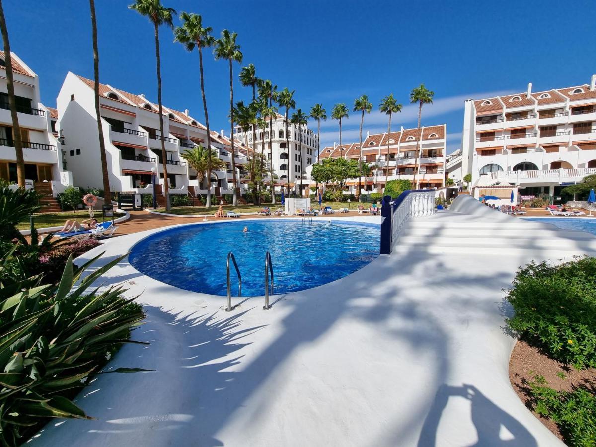 Duplex Apartment Vistamar, Sea-View, Heated Pool In Parque Santiago 2, Wifi Playa de las Americas  Exterior foto